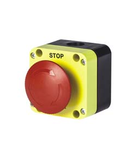 EMERGENCY PUSH BUTTON
IP65 ø60mm 1 MOD. RELEASE BY ROTATION RED