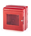 ENC. FOR EMERGENCY SYSTEMS
montaj aparent 205x220x140mm 6 DIN RED