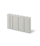 BLANK PLATE FOR DIN MODULES
BLANK PLATE FOR DIN MODULES 70x50mm (10pz) 4 MOD. GREY EASYBOX