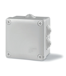 Doza de legaturi
100x100x50mm IP55 GW 650°C HALOGEN FREE GREY ENGINEERING PLASTIC