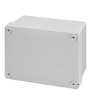 Doza de legaturi
150x110x70mm IP55 GW 650°C HALOGEN FREE GREY ENGINEERING PLASTIC