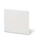 COVER (WITHOUT SCREWS)
196x152mm WHITE THERMOPLASTIC