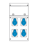 Cutie montaj
4 NR IP44 212x415x105mm