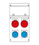 Cutie montaj
4 NR IP66 212x415x105mm