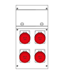 Cutie montaj
4 NR IP66 212x415x105mm