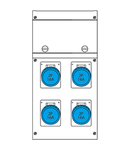 Cutie montaj
4 NR IP66 212x415x105mm