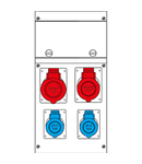 Cutie montaj
4 NR IP44 212x415x105mm