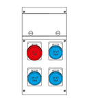 Cutie montaj
4 NR IP66 212x415x105mm