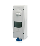 Priza interblocabila + RCD&MCB
16A 2P+E 6h 200-250V 50Hz 60Hz 136X390MM terminal cu surub Cu interblocaj mecanic