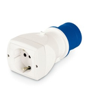 ONE-WAY ADAPTOR
IP20 16A 2P+E 250V 1 P30