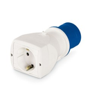 ONE-WAY ADAPTOR
IP20 16A 2P+E 250V GERMAN