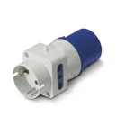 ONE-WAY ADAPTOR
IP20 16A 2P+E 250V 2 BIV.+1 P30