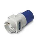 ONE-WAY ADAPTOR
IP20 16A 2P+E 250V 1 BIV.+1 P30