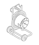 CABLE REEL WITHOUT HOLDER DISC