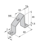 SUPPORT BRACKET
60x48x1,8mm