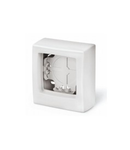 BOX FOR WIRING ACCESSORIES
100x100x35mm WHITE 55mm