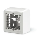 BOX FOR WIRING ACCESSORIES
100x100x53mm WHITE 60mm