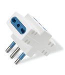 3-WAY ADAPTOR
2P+E-16A-(S17) WHITE 3x2P+E-16A-(P17/11)