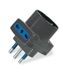 3-WAY ADAPTOR
2P+E-16A-(S17) BLACK 1x2P+E-16A-(P30) 2x2P+E-16A-(P17/11)