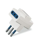 2-WAY ADAPTOR
2P+E-10A-(S11) WHITE 2x2P+E-10A-(P11)