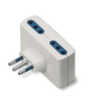 4-WAY ADAPTOR
2P+E-10A-(S11) WHITE 4x2P+E-10A-(P11)