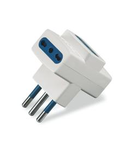 3-WAY ADAPTOR
2P+E-16A-(S17) WHITE 3x2P+E-16A-(P17/11)