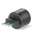 ONE-WAY ADAPTOR
2P+E-10A-(S11) BLACK 1x2P+E-16A-(P30)