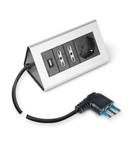 Priza multipla FOR DESK
2P+E-16A-(S17) BLACK 2x2P+E-16A-(P17/11) 1x2P+T-16A-(P40) 1xUSB 5V 2.1A