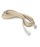 TELEPHONE CORD
Stecher 6/4 2m IVORY CAVO AVORIO PIATTO 4P - 2M