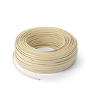 FLAT TELEPHONE CABLE
6P 100m THERMOPLASTIC IVORY AWG28