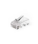 UNSHIELDED Stecher
CAT. 3 UNSHIELDED TYPE RJ45 THERMOPLASTIC TRANSPARENT