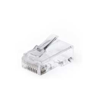 UNSHIELDED Stecher
CAT. 5e UTP UNSHIELDED TYPE+INSERT RJ45 THERMOPLASTIC TRANSPARENT