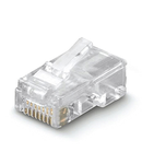 UNSHIELDED Stecher
CAT. 6 UTP UNSHIELDED TYPE RJ45 THERMOPLASTIC TRANSPARENT PASS THROUGH