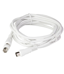 TV EXTENSION CORD 9.5mm
5m THERMOPLASTIC WHITE