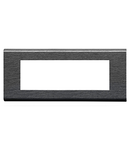 Placa ornament 
BRUSHED GRAPHITE