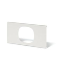 HOLDER PLATE
150mm WHITE 60mm