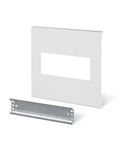 MODULAR SWITCH PLATE
150mm WHITE