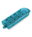 Priza multipla
TRANS. TURQUOISE 4x2P+E-16A-(P17/11)