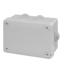 Doza de legaturi
120x80x50mm IP55 GW 650°C HALOGEN FREE GREY THERMOPLASTIC