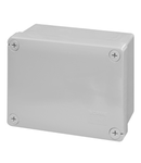 Doza de legaturi
150x110x70mm IP55 GW 650°C HALOGEN FREE GREY THERMOPLASTIC