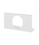 IEC Priza PLATE
80mm WHITE