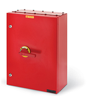 Intrerupator separator
500A 6P IP65 800x1000x300mm IK10 EMERGENCY YELLOW/RED FIRE RATED