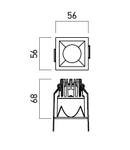 DM02UWW36 BK
Modul cu LED