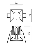 DM01UWW50 BK
Modul cu LED