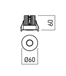 PX01UWW MWH/BK
Corp încastrat