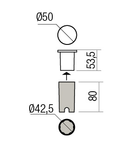 90044
Corp încastrat