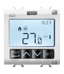 THERMOSTAT WITH HUMIDITY MANAGEMENT - KNX - 2 module - WHITE - CProiector HORUS