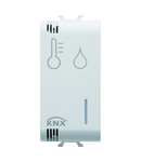 KNX HUMIDITY/TEMPERATURE SENSORS - 1 modul - WHITE - CProiector HORUS