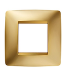 Placa ornament CProiector HORUS ONE - IN METALLISED TECHNOPOLYMER - 2 modul - GOLD - CProiector HORUS