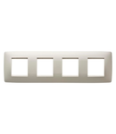 Placa ornament CProiector HORUS ONE - IN TECHNOPOLYMER - 2+2+2+2 modul HORIZONTAL - IVORY - CProiector HORUS